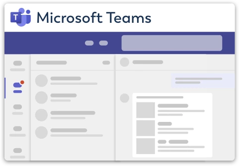 Microsoft Teams chatbot with Outlook 
