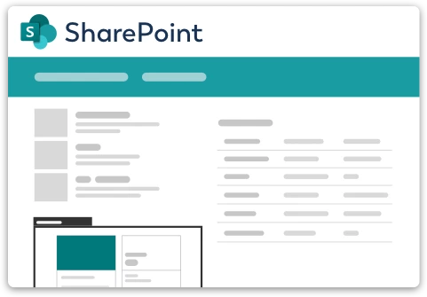SharePoint Intranet web part for Outlook 